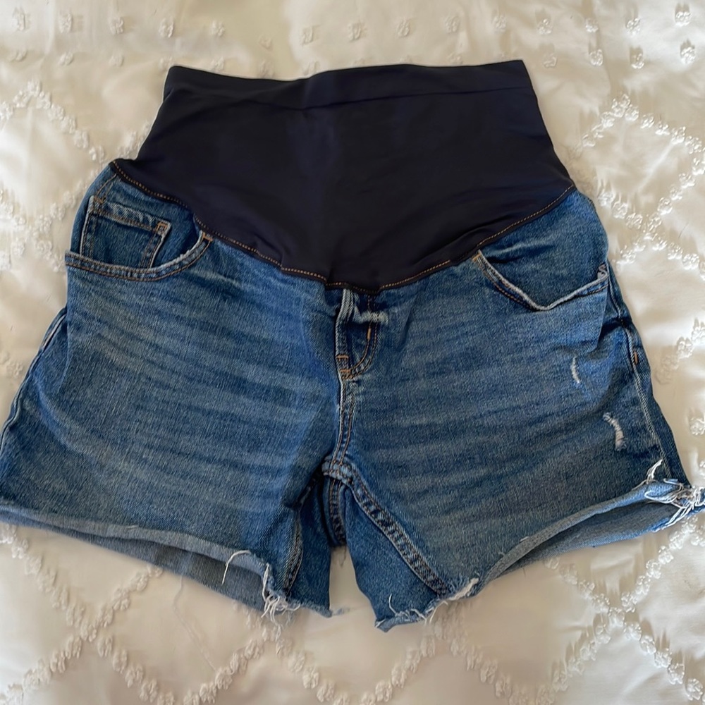 Old Navy Maternity Denim Shirts - Size 8